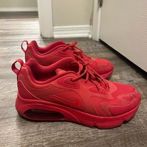 Womens Air Max 200s in Red